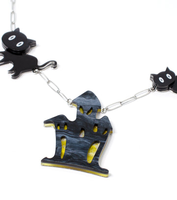 Mina & Mallow the Manor Kitties Necklace