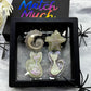 Midnight Spells Asymmetric Earrings