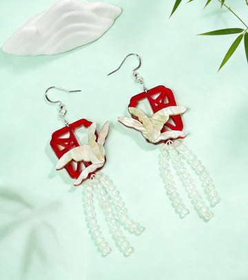 Lattice to Love Earrings