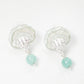 Sea Spray Shell Earrings