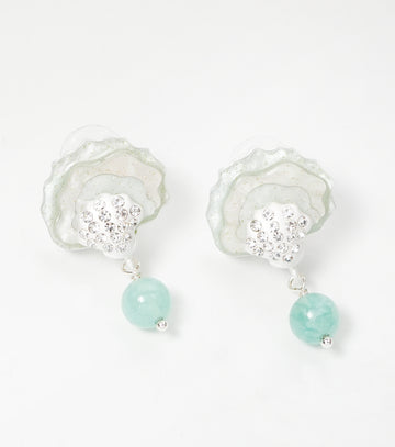 Sea Spray Shell Earrings