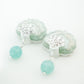 Sea Spray Shell Earrings