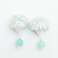 Sea Spray Shell Earrings