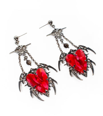 The Forbidden Heart Earrings