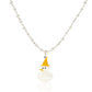 Pearly Snow-Pal Necklace