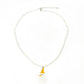 Pearly Snow-Pal Necklace