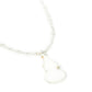 Pearly Snow-Pal Necklace