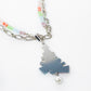 Topsy-Turvy Tree Pearl Necklace