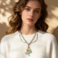 Topsy-Turvy Tree Pearl Necklace