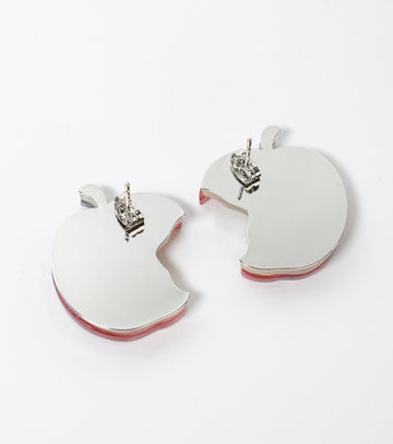 Cheeky Apple Nibbles Earrings