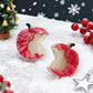 Cheeky Apple Nibbles Earrings