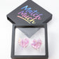 Sweet Peach Shimmer Earrings