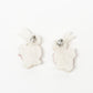 Giant Bow Bunny Earrings