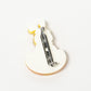Glitter Hatchling Bunny Brooch