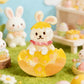 Glitter Hatchling Bunny Brooch