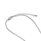 Glittering Cream Seahorse Necklace