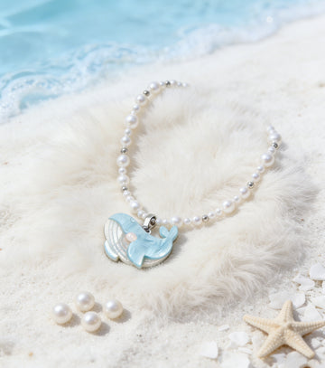 He Happy Wanderer Whale Necklace