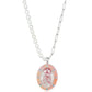 Pink Swimmer Jellyfish Necklace