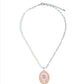 Pink Swimmer Jellyfish Necklace