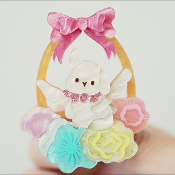 Bunny Runway Brooch